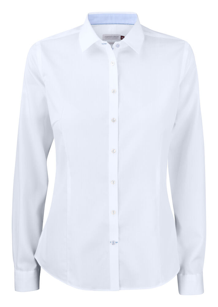 J. Harvest & Frost Red Bow 29 Overhemd Dames 2902903 3XL Wit