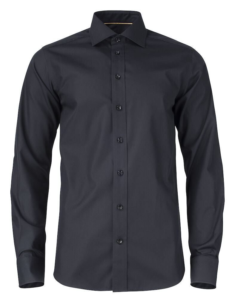 J. Harvest & Frost Yellow Bow 50 Overhemd Slim Fit Heren 2905002 XXL Zwart