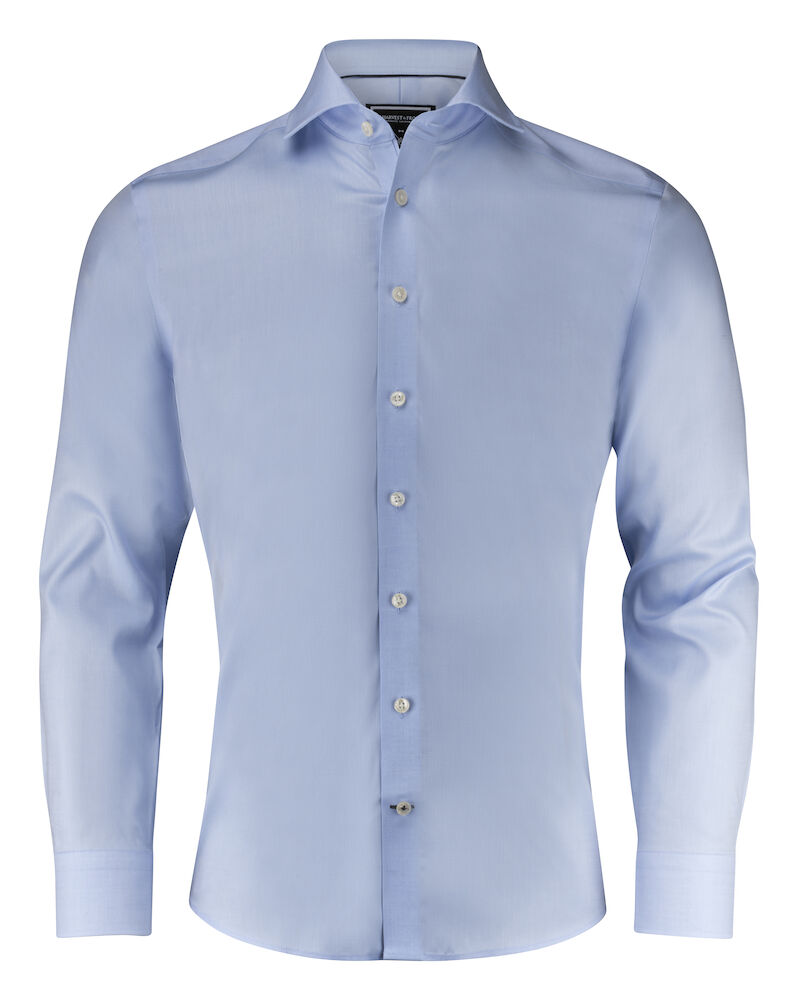 J. Harvest & Frost Black Bow 60 Overhemd Slim Fit Heren 2906002 XXL Hemelsblauw