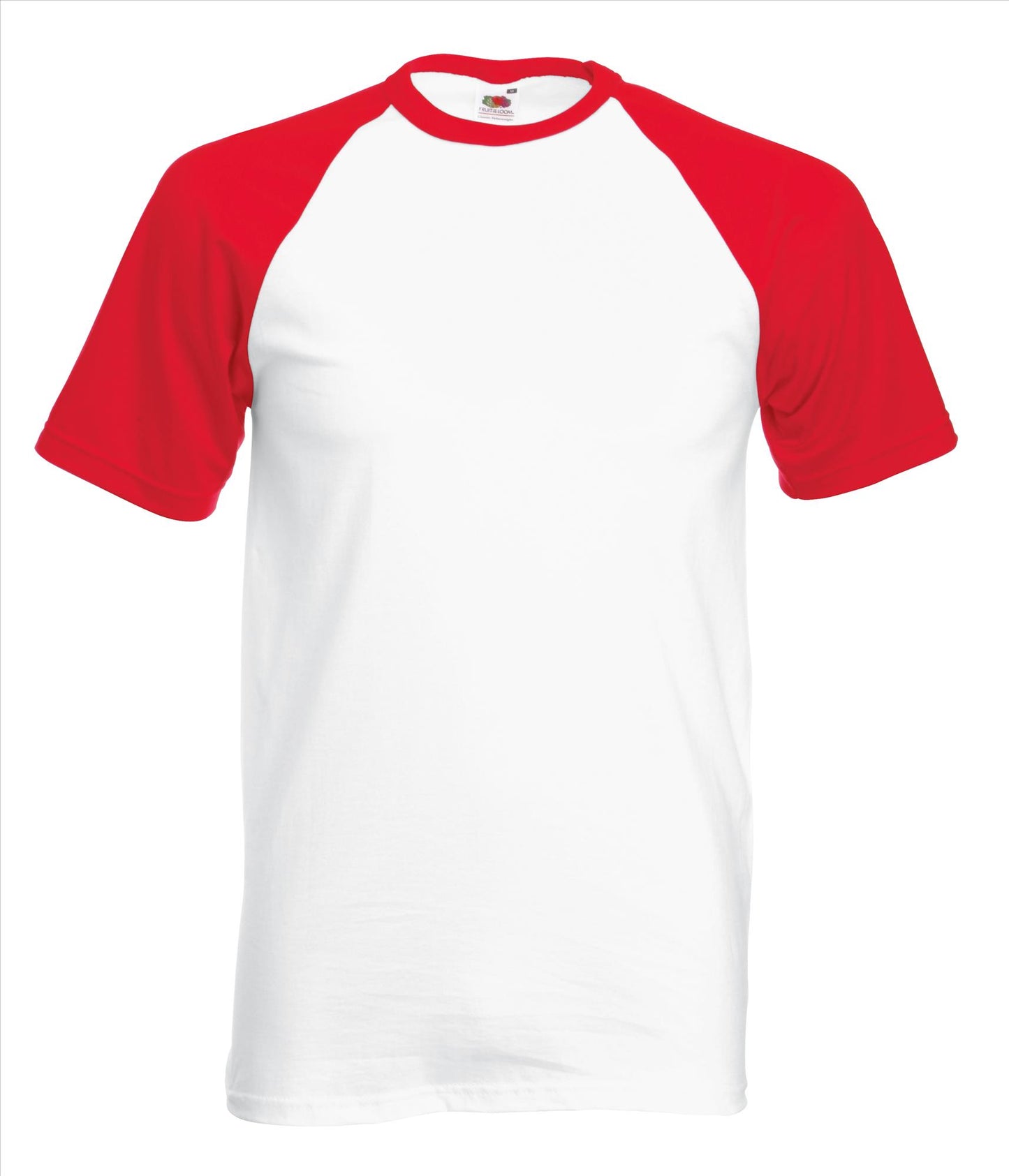 Fruit of the Loom Valueweight SS Baseball T t-shirt heren/unisex