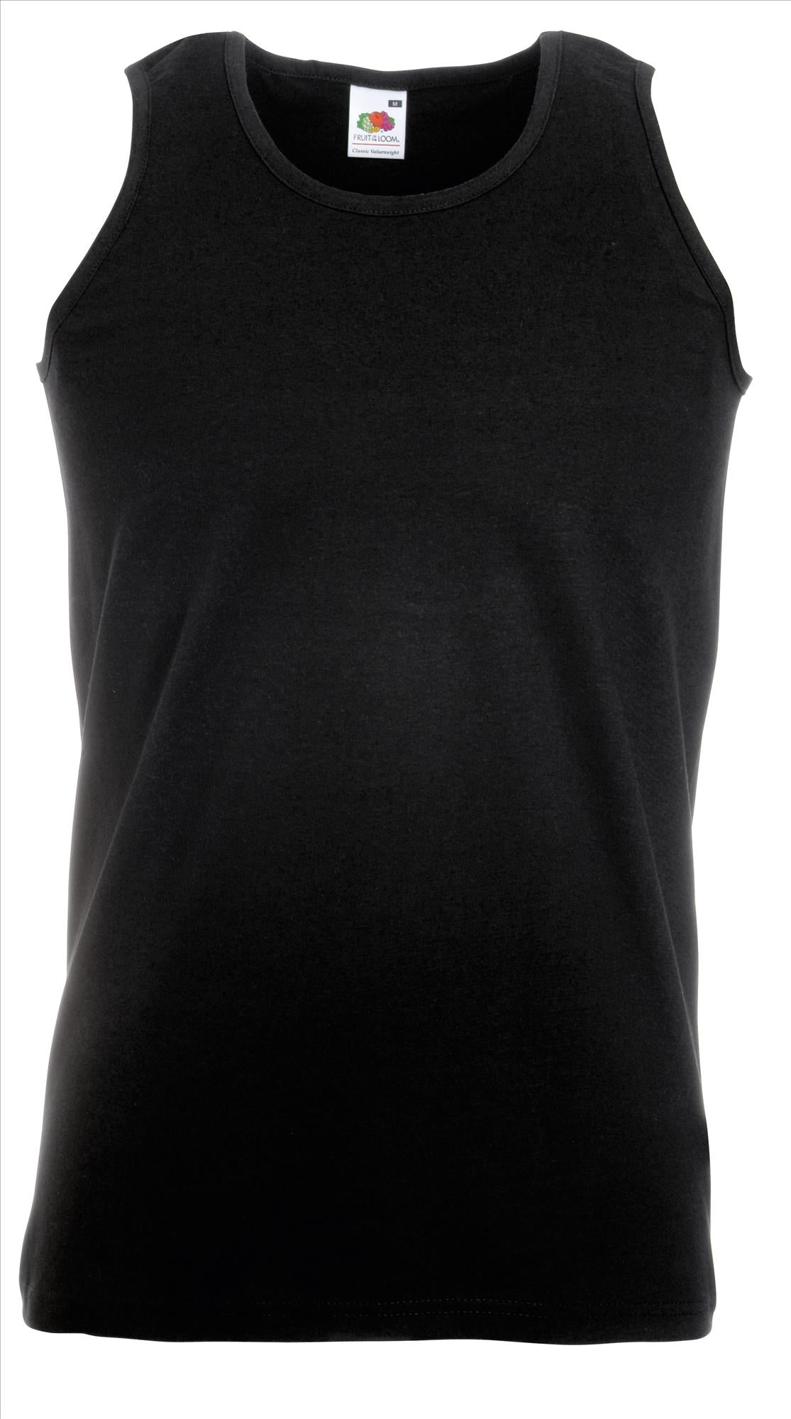 Fruit of the Loom Valueweight Athletic Vest t-shirt mouwloos heren/unisex