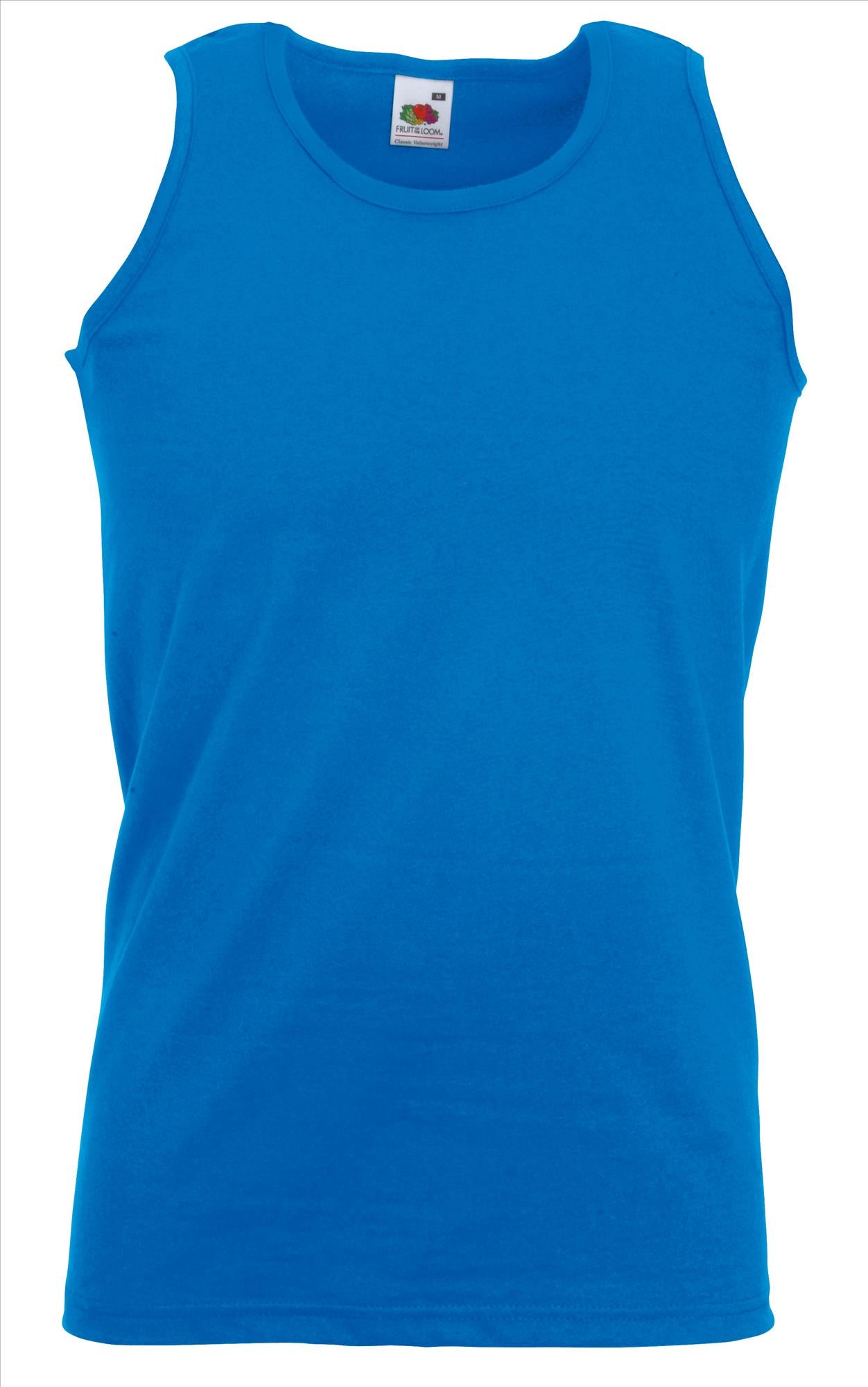 Fruit of the Loom Valueweight Athletic Vest t-shirt mouwloos heren/unisex