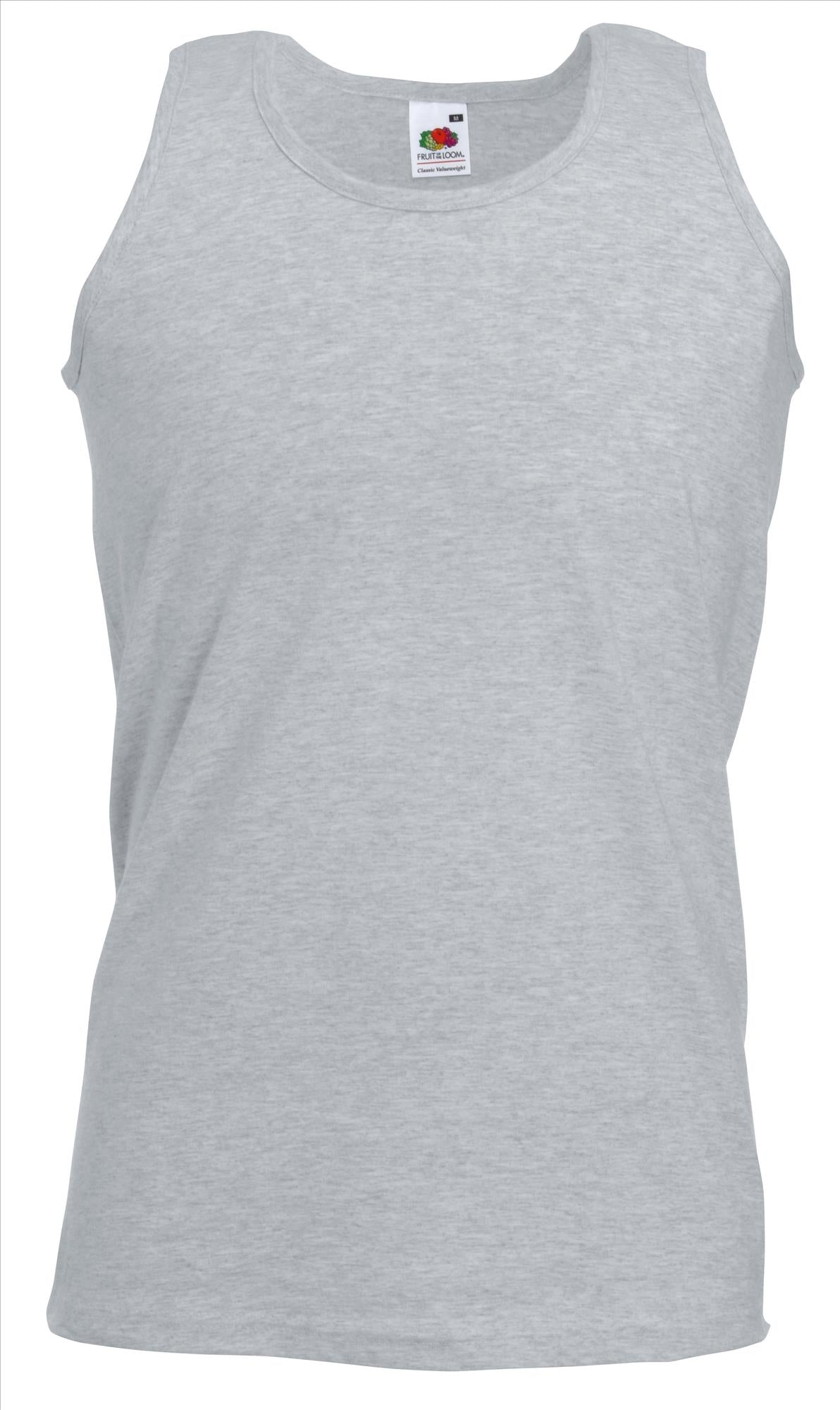 Fruit of the Loom Valueweight Athletic Vest t-shirt mouwloos heren/unisex