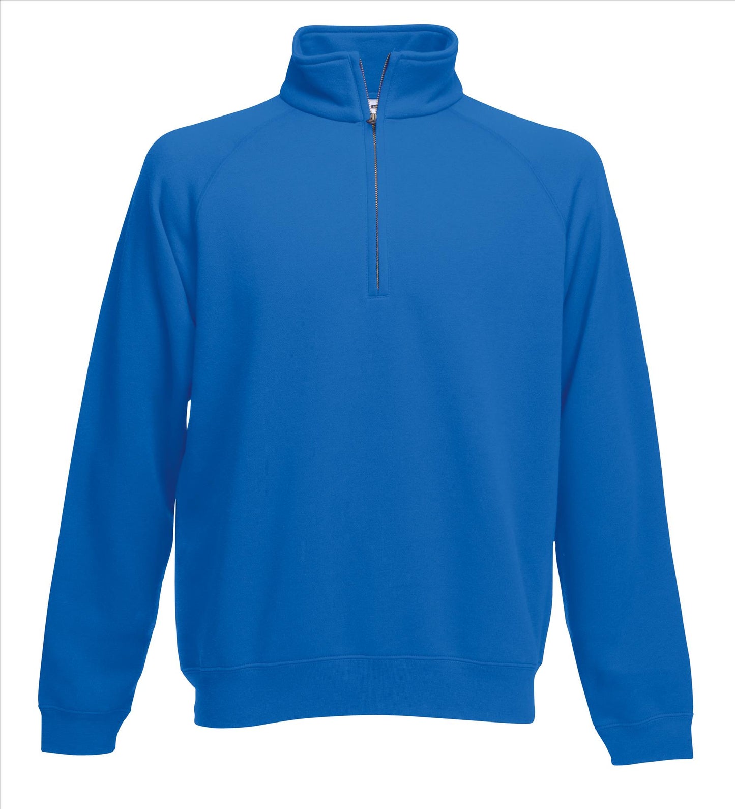 Fruit of the Loom Premium Zip-Neck Sweat trui heren/unisex