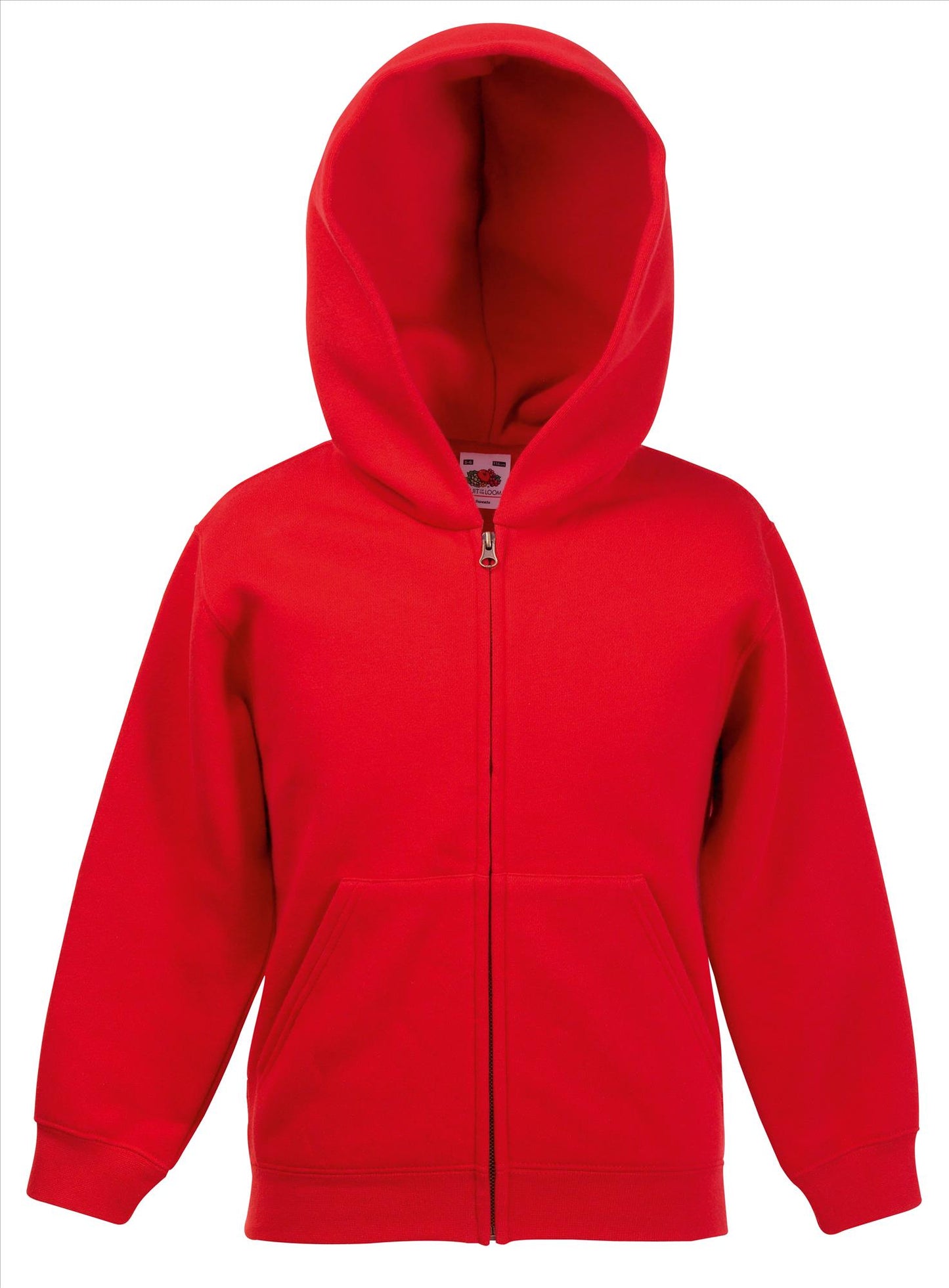 Fruit of the Loom Kids Classic Hooded Sweat Jacket hoodie kinderen