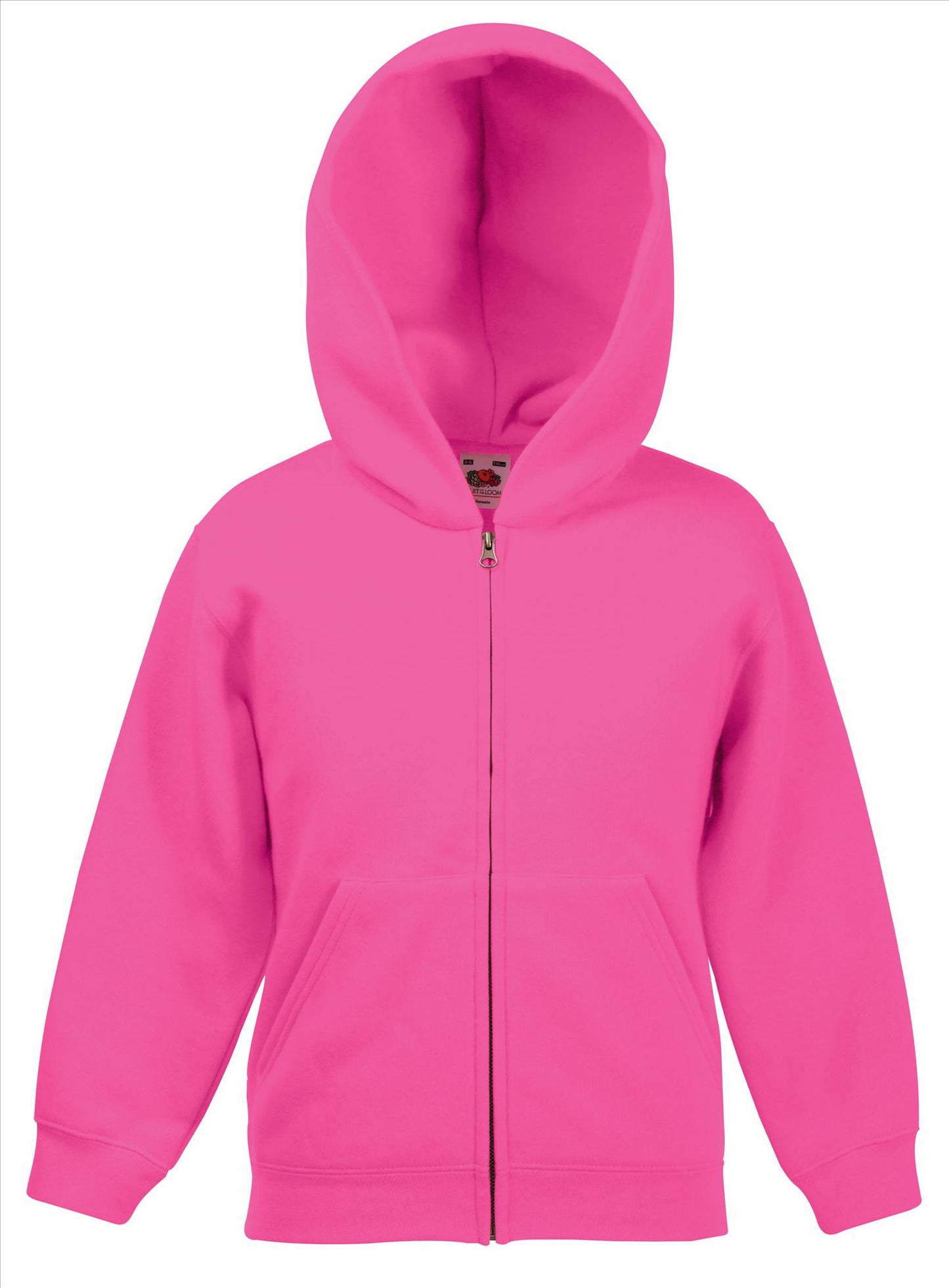 Fruit of the Loom Kids Classic Hooded Sweat Jacket hoodie kinderen