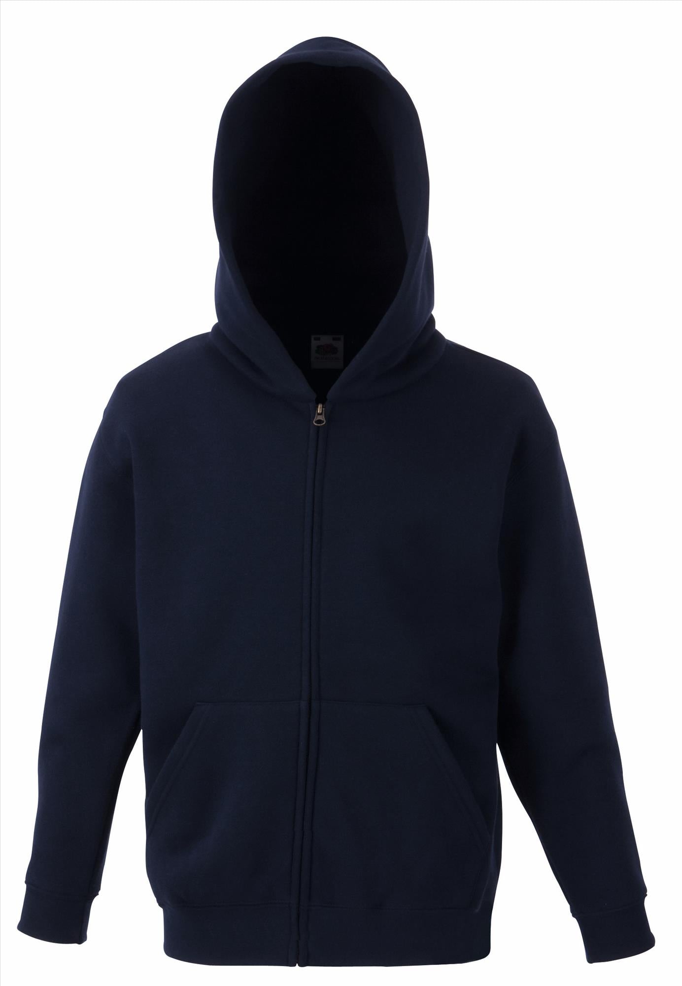 Fruit of the Loom Kids Classic Hooded Sweat Jacket hoodie kinderen