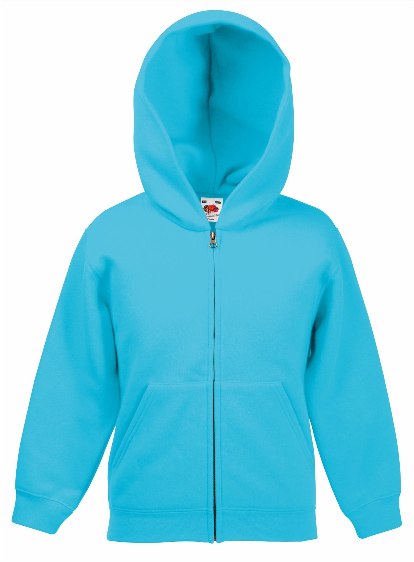 Fruit of the Loom Kids Classic Hooded Sweat Jacket hoodie kinderen