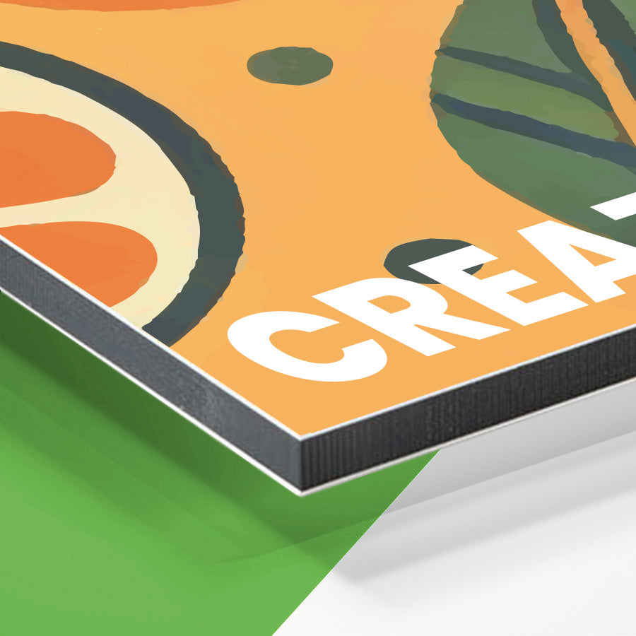 Reclamebord Dibond Digitaal - Dubbelzijdig in elk formaat