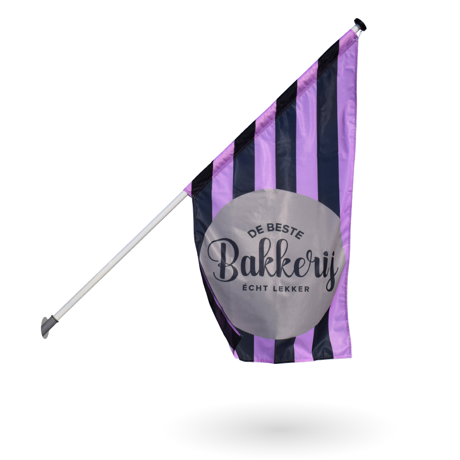 Kiosk vlag bedrukken en bestellen?