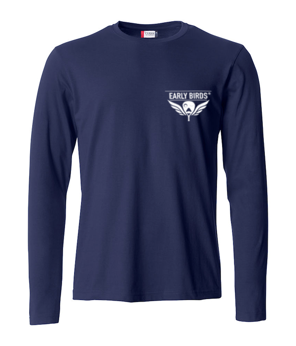 Early Birds Basic-T L/S 29033 t-shirts heren