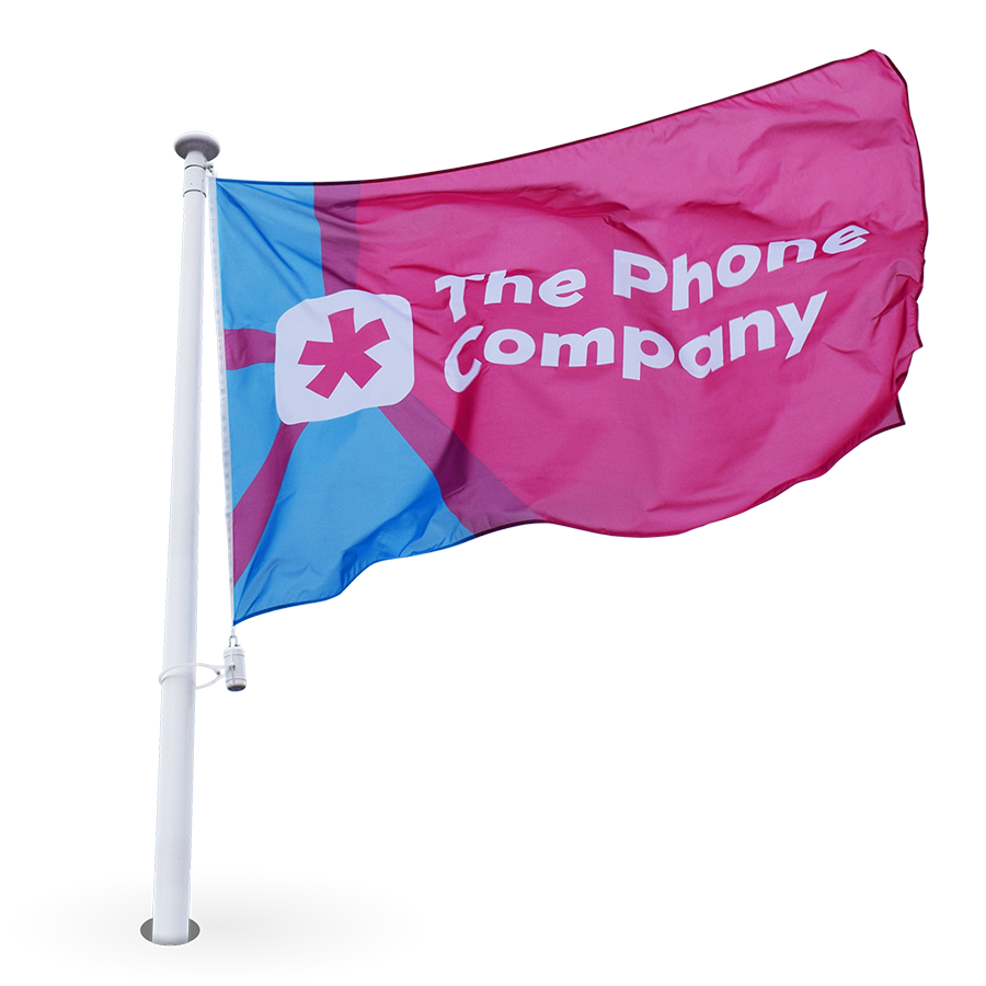 Rechte vlag bedrukken en bestellen?