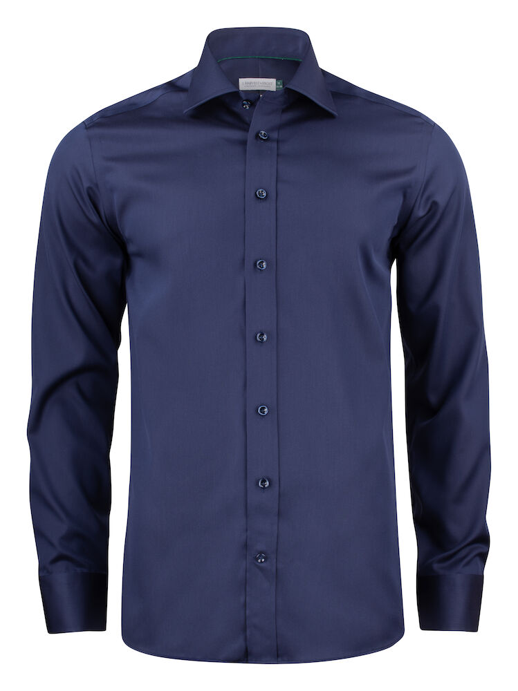 J. Harvest & Frost Green Bow 01 Overhemd Slim Fit Heren 2900102 XXL Marine