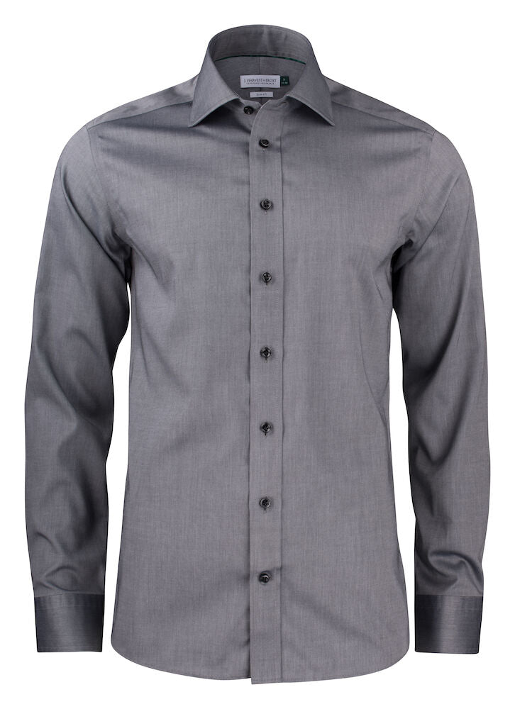 J. Harvest & Frost Green Bow 01 Overhemd Slim Fit Heren 2900102 XXL Grijs