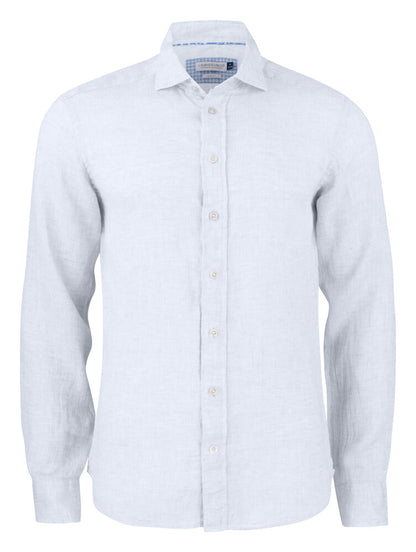 J. Harvest & Frost Indigo Bow 33 Overhemd Regular Fit Heren 2903301 3XL Wit