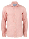 J. Harvest & Frost Indigo Bow 33 Overhemd Regular Fit Heren 2903301 3XL Oranje