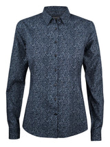 J. Harvest & Frost Indigo Bow 37 Overhemd Dames 2903703 3XL Marine Bloemen