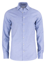 J. Harvest & Frost Purple Bow 48 Overhemd Regular Fit Heren 2904801 3XL Blauw Patroon