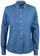 J. Harvest & Frost Indigo Bow 130 Overhemd Dames 2913003 3XL Indigo