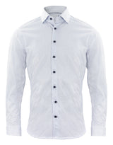 J. Harvest & Frost Indigo Bow 131 Overhemd Regular Fit Heren 2913101 3XL Hemelsblauw Print