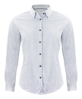 J. Harvest & Frost Indigo Bow 131 Overhemd Dames 2913103 3XL Hemelsblauw Print