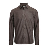 J. Harvest & Frost Indigo Bow 134 Cord Shirt Tailored Fit M 2913400 3XL Bruin