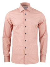 J. Harvest & Frost Purple Bow 141 Overhemd Regular Fit Heren 2914101 3XL Oranje/Geruit