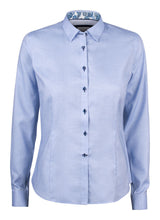 J. Harvest & Frost Purple Bow 145 Overhemd Dames 2914503 3XL Mid blue