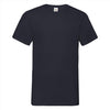 Fruit of the Loom Valueweight V-Neck T t-shirt heren/unisex