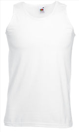 Fruit of the Loom Valueweight Athletic Vest t-shirt mouwloos heren/unisex
