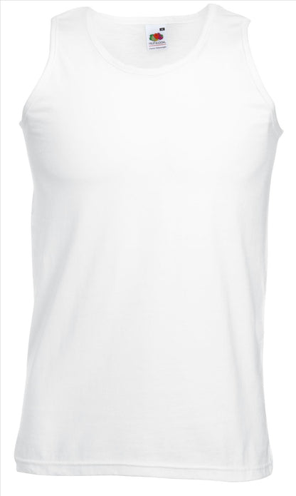 Fruit of the Loom Valueweight Athletic Vest t-shirt mouwloos heren/unisex