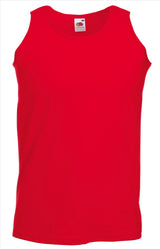 Fruit of the Loom Valueweight Athletic Vest t-shirt mouwloos heren/unisex