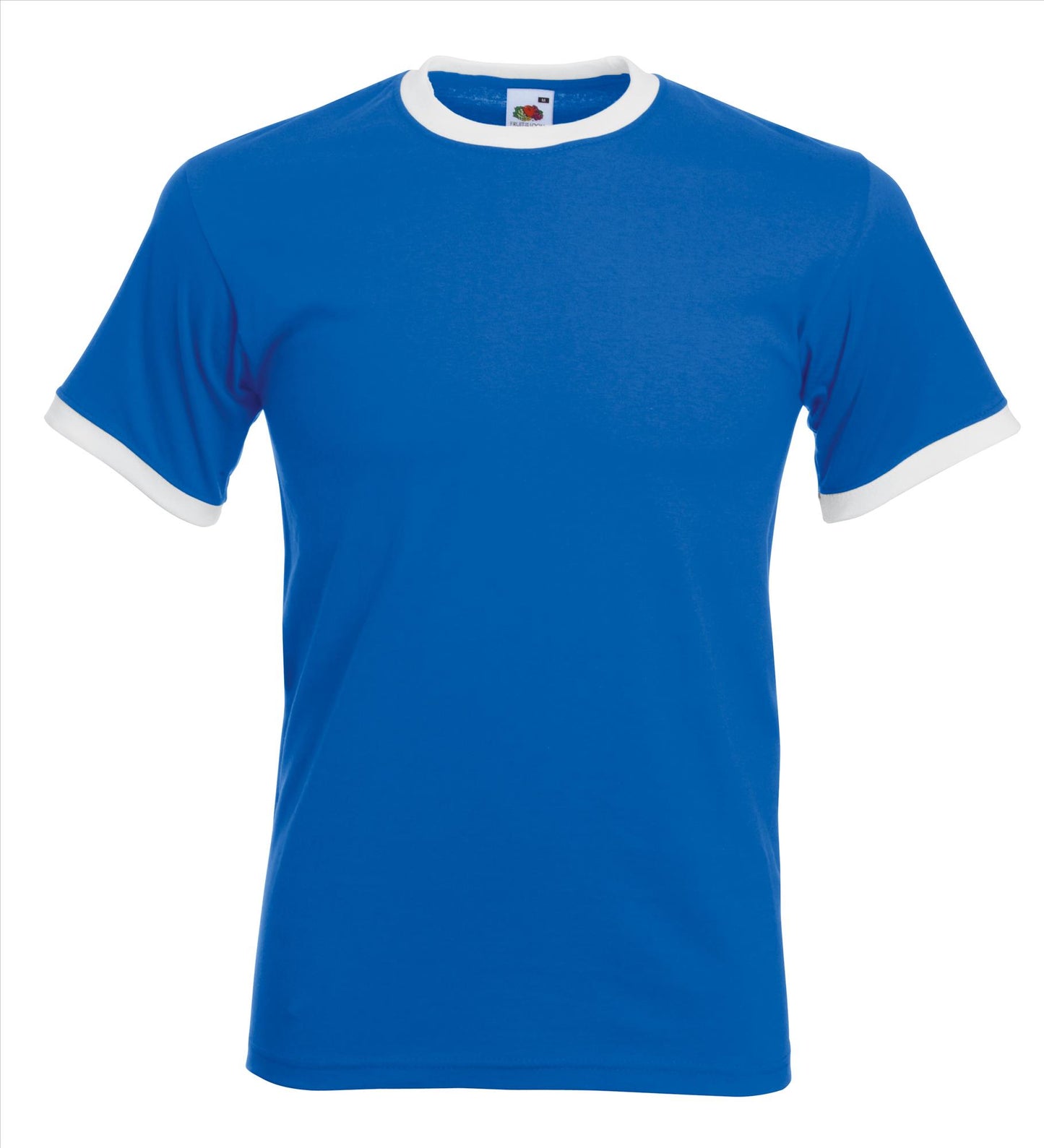 Fruit of the Loom Valueweight Ringer T t-shirt heren/unisex