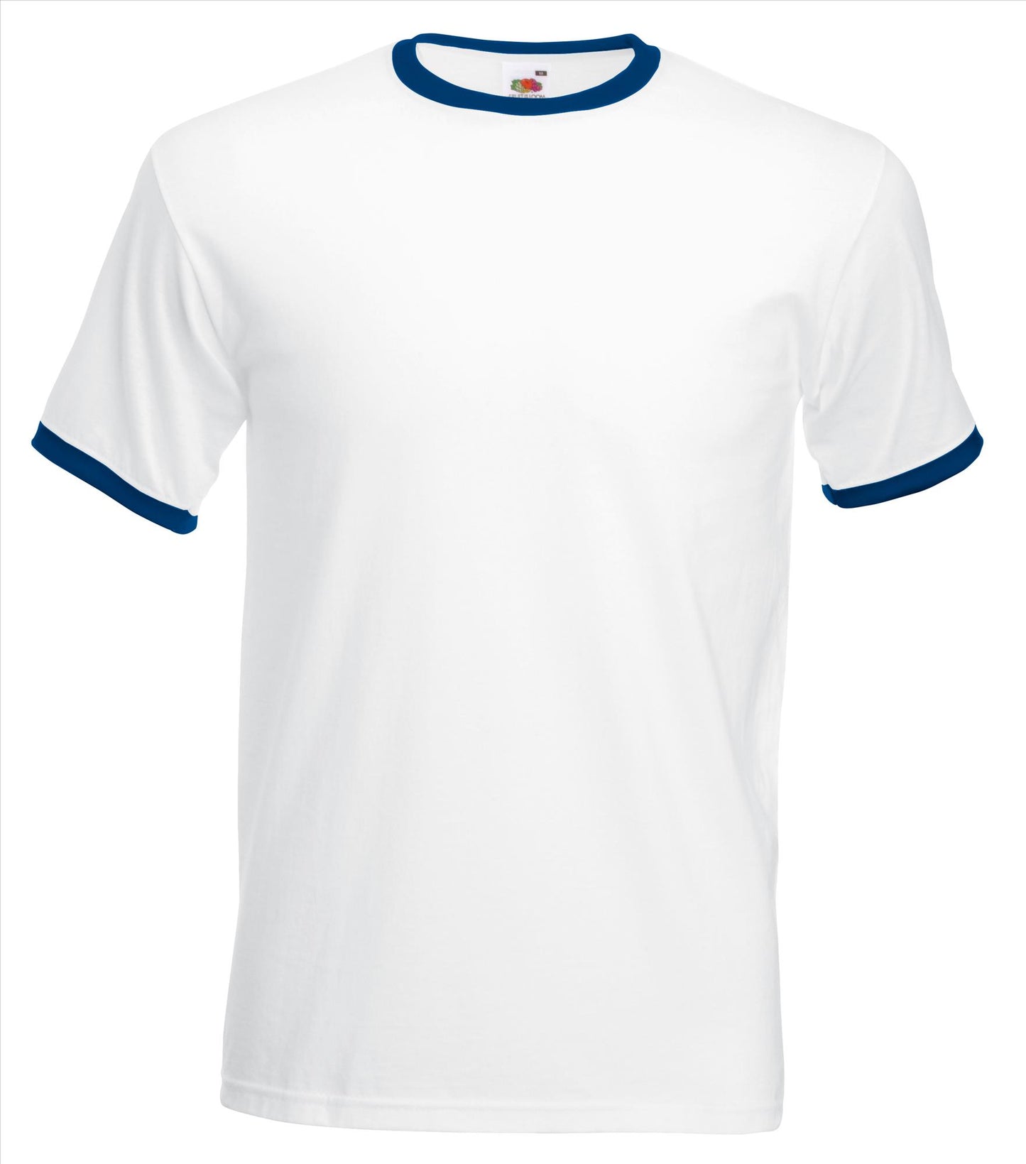 Fruit of the Loom Valueweight Ringer T t-shirt heren/unisex
