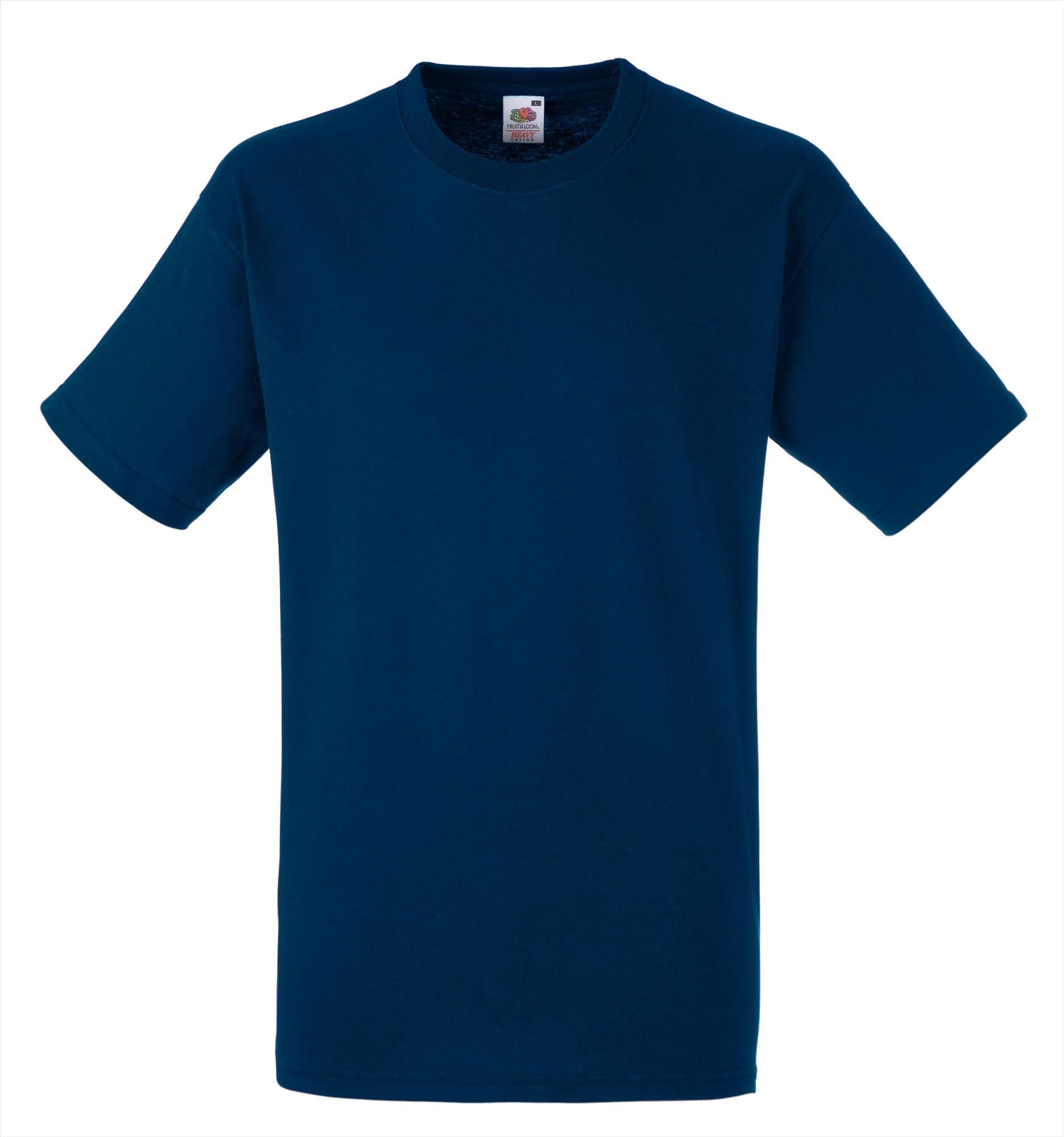 Fruit of the Loom 10 T-shirts Heavy Cotton M L XL XXL Diverse kleuren naar keuze, zwart, 3XL