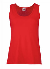 Fruit of the Loom Lady-Fit Valueweight Vest t-shirt mouwloos dames