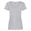 Fruit of the Loom Lady-Fit Valueweight V-neck T t-shirt dames