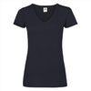 Fruit of the Loom Lady-Fit Valueweight V-neck T t-shirt dames