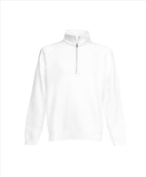 Fruit of the Loom Premium Zip-Neck Sweat trui heren/unisex