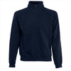 Fruit of the Loom Premium Zip-Neck Sweat trui heren/unisex