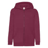 Fruit of the Loom Kids Classic Hooded Sweat Jacket hoodie kinderen