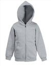 Fruit of the Loom Kids Classic Hooded Sweat Jacket hoodie kinderen