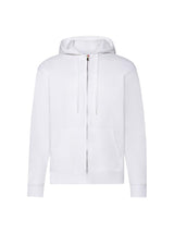 Fruit of the Loom Classic Hooded Sweat Jacket vest met capuchon heren/unisex