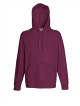 Fruit of the Loom Lightweight Hooded Sweat hoodie heren/unisex