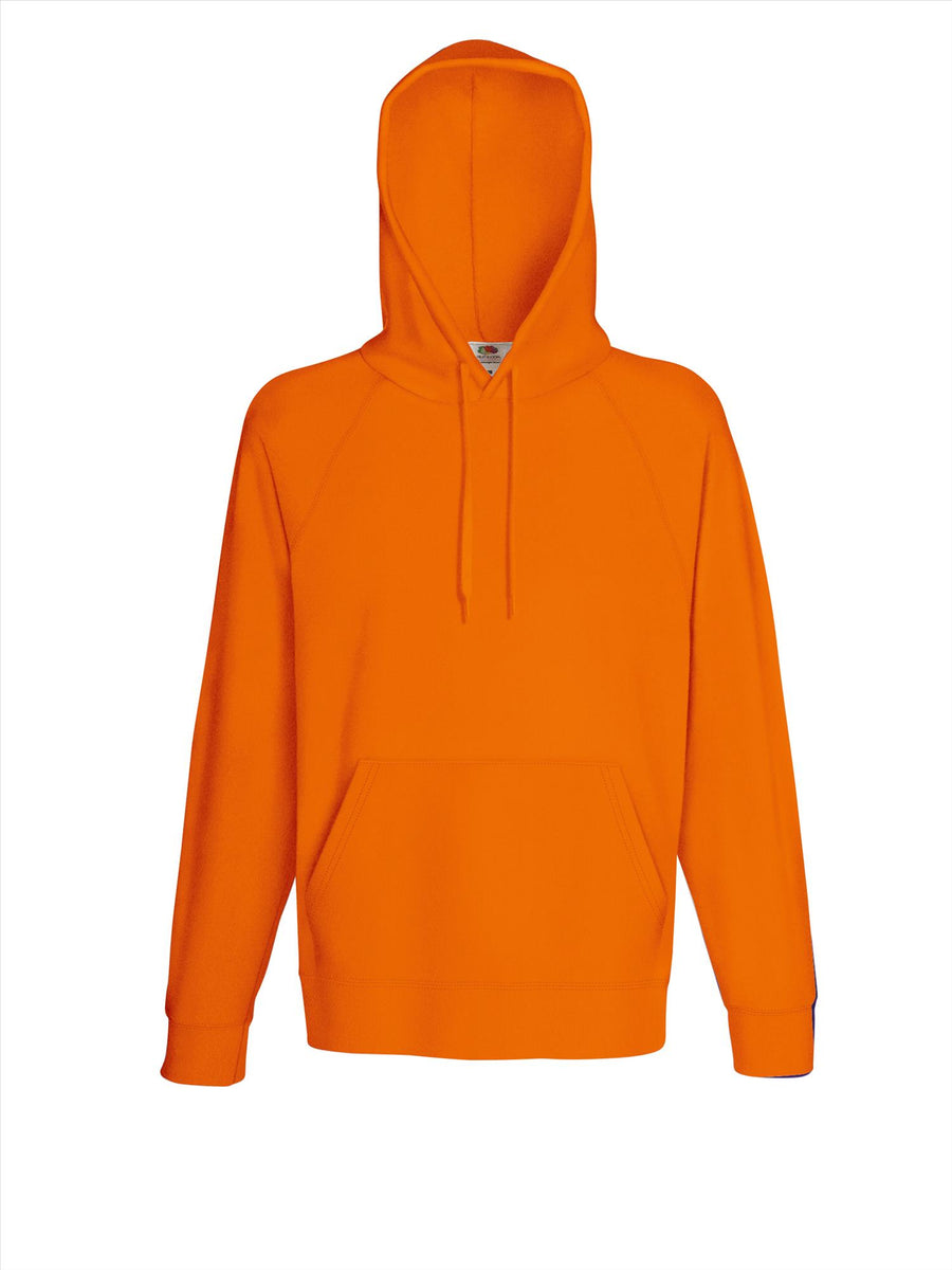 Fruit of the Loom Lichtgewicht hoodie voor heren, Grijs (Heather Grey 123), XL Fruit of the Loom Lichtgewicht hoodie voor heren, Grijs (Heather Grey 123), XL