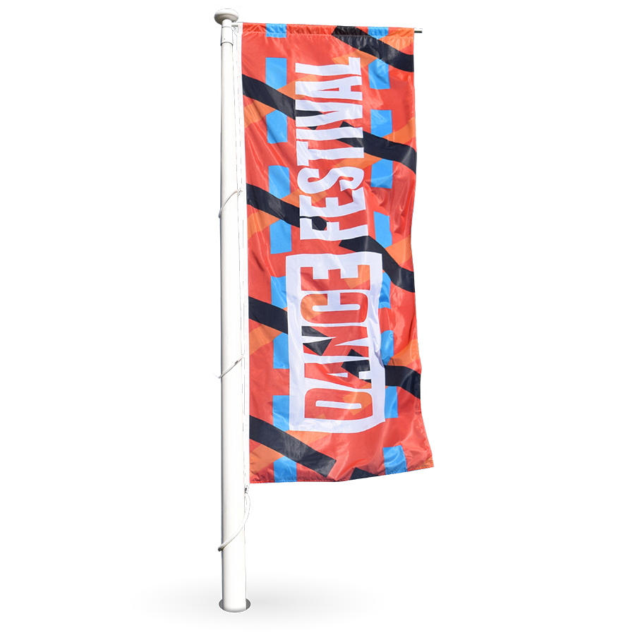 Verticale vlag / Banier
