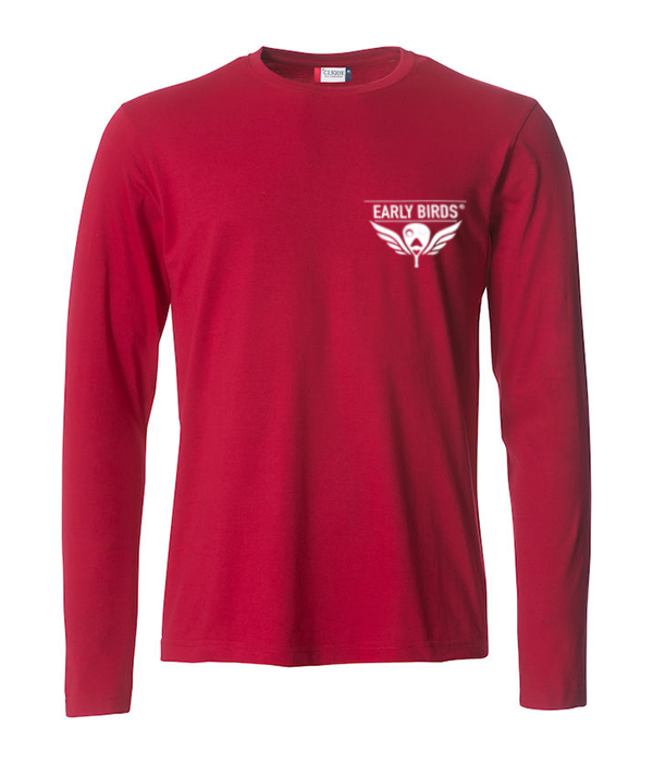Early Birds Basic-T L/S 29033 t-shirts heren