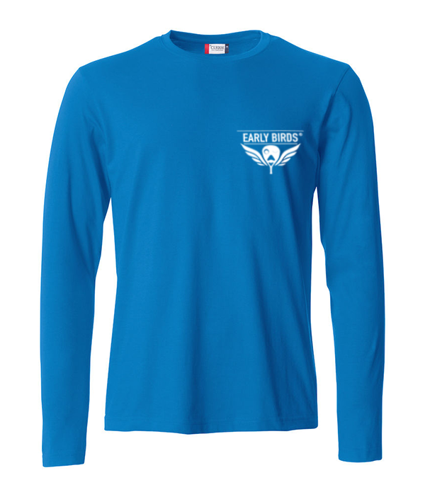 Early Birds Basic-T L/S 29033 t-shirts heren