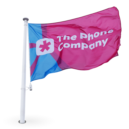 Rechte vlag bedrukken en bestellen?
